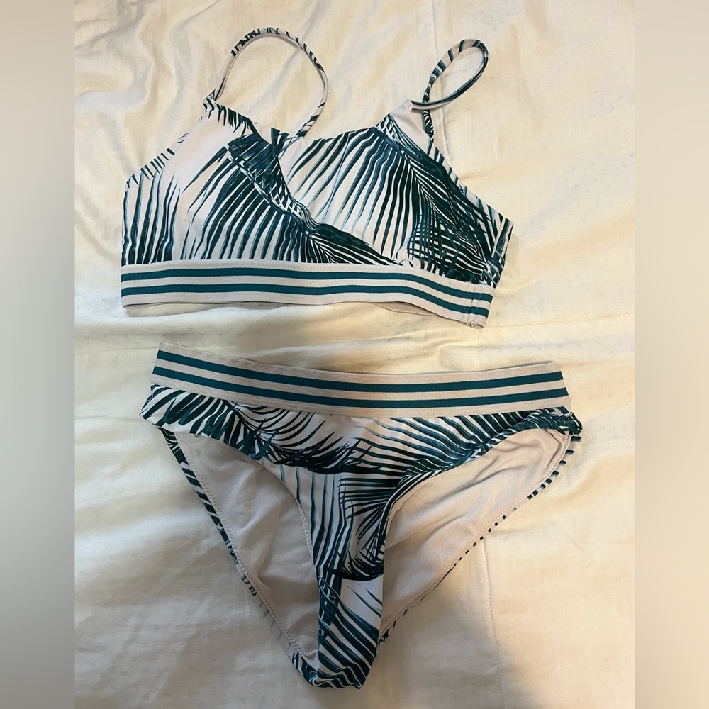 leaf swim suit from tillys